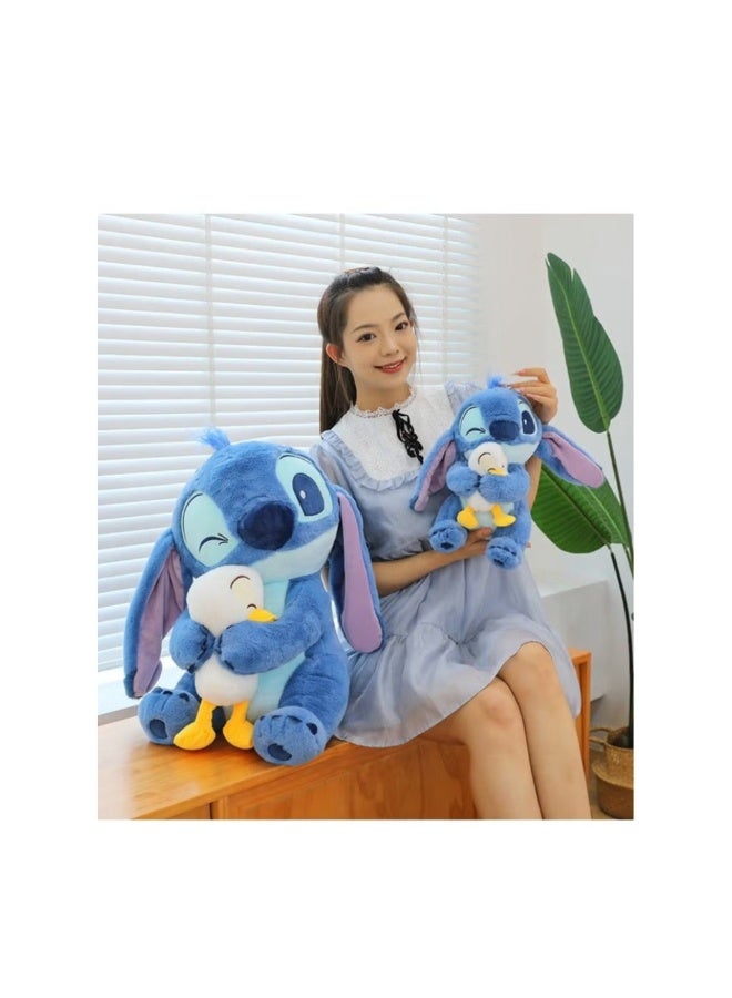 Stitch Plush Toy, Stitch Stuffed Animal Plush Dolls, With Duck, 30cm, - Image 2